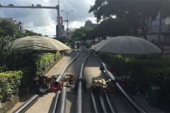 2019年萬寧市電力電網電纜溝建設工程--萬州大道